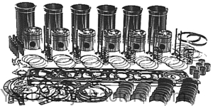 EOK1123LCB Engine Overhaul Kit - Less Bearings EOK1123-LCB