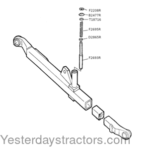 John Deere 2640 Telescoping Lift Pin F2693R