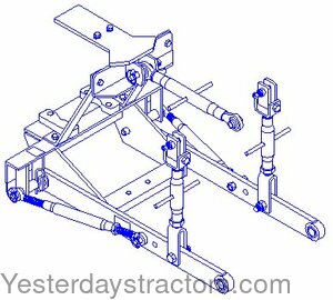 Allis Chalmers D15 3 Point Conversion Kit HK306