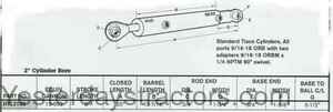 Ford 1320 Hydraulic top Link HTL2102