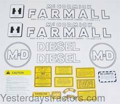 Farmall MD Decal Set IHCMD