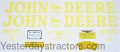 John Deere AO Decal Set JDA0