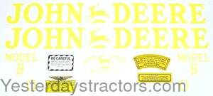 John Deere BO Decal Set JDB0