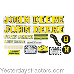 JDH Decal Set JDH