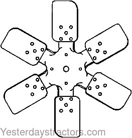 JE8600A Fan Blade JE8600A