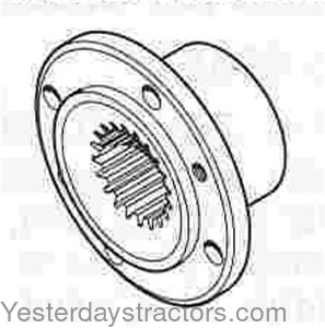 Case 1200 Crankshaft Coupling K910538