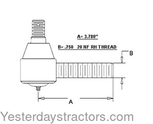 Case 995 Tie Rods K207722