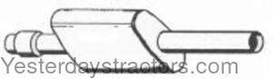 Case 1390 Muffler K302951