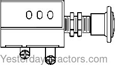 Oliver 1650 Light Switch K7354C