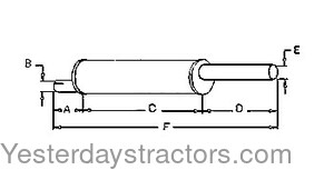 K910539 Muffler K910539