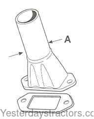 Case 995 Exhaust Flange K952969