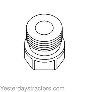 John Deere 840 Drawbar Front Support Pin Adapter L31849
