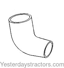 John Deere 2555 Radiator Hose L61990