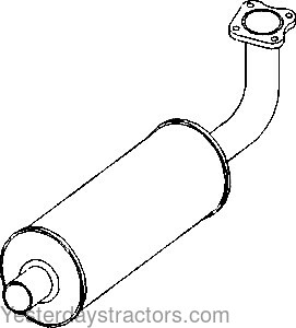 M802472 Muffler M802472