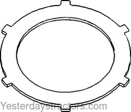 John Deere 430 Steering Clutch Disc M872T