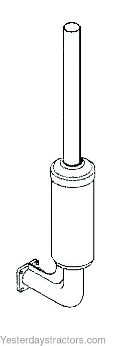 John Deere 850 Muffler MA-250