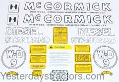 Farmall WD9 Decal Set MDWD9