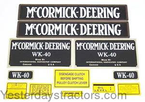 Farmall WK40 Decal Set MDWK40