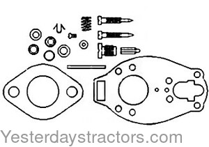 Farmall B Carburetor Kit MSCK10