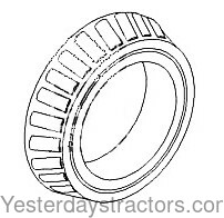 Ford 800 Bearing Cone NCA44224A