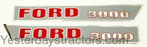 Ford 3000 Decal R0508