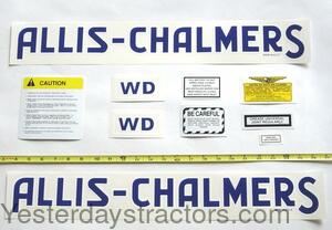 Allis Chalmers WD Decal Set ACWD