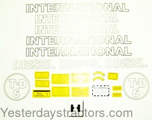IHCTD6 Decal Set IHCTD6