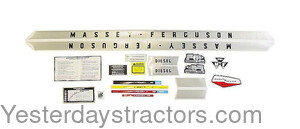 Massey Ferguson 165 Decal Set R1485