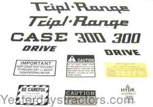 Case 300 Decal Set R1891