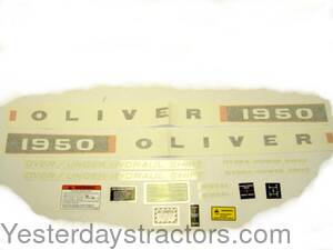 Oliver 1950 Decal Set R2413