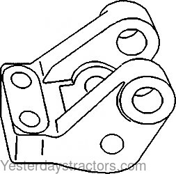 John Deere 3010 Top Link Bracket R27803