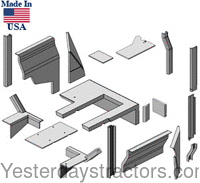 Oliver White 140 Cab Foam Kit R3257