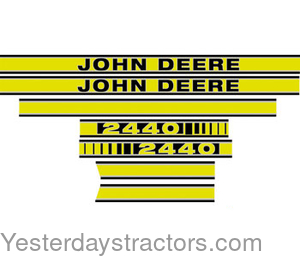John Deere 3140 Hood Decals