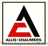 Allis Chalmers D10 Steering Wheel Emblem Decal R5167