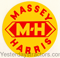 R5191 Massey Harris Trademark Decal R5191