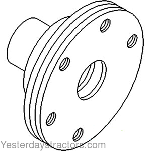 John Deere 1020 Crankshaft Pulley R59915