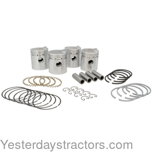 Farmall Cub Piston Kit - Raised Pistons .030 R8022