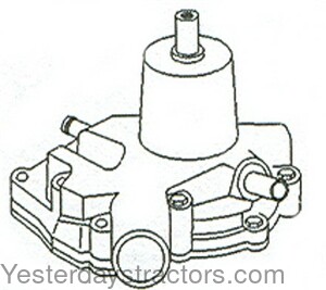 John Deere 643 Water Pump RE16657-R