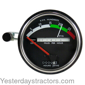 John Deere 4020 Tachometer With Red Needle RE206854