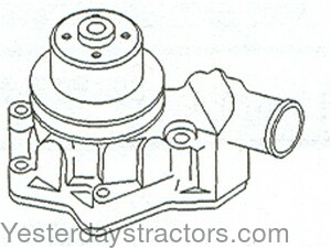 RE67186 Water Pump RE67186