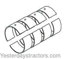 SBA198516091 Rod Bearing Set SBA198516091