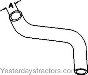 Ford 1310 Radiator Hose SBA310160730