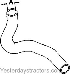 SBA310160740 Radiator Hose SBA310160740