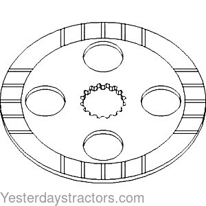 Ford TC40A Disc Brake SBA328110161