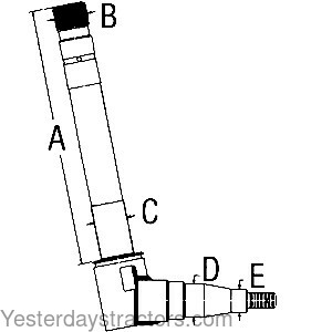 Ford 1710 Spindle SBA330310780