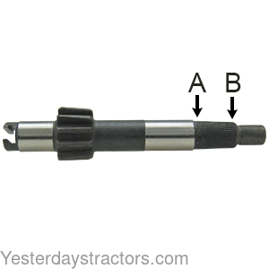 SBA334290230 Steering Sector Shaft SBA334290230