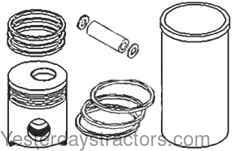 Farmall 81 Sleeve and Piston Kit 3 1\8 Bore SK260