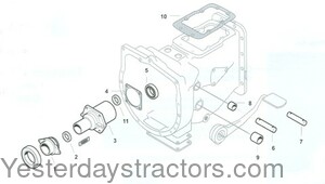 Ferguson TEA20 Clutch Housing and Related Parts SPX_FERG_F5_1