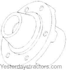 John Deere 1520 Hub T21543