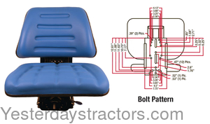 Ford 545C Seat Assembly T222BU